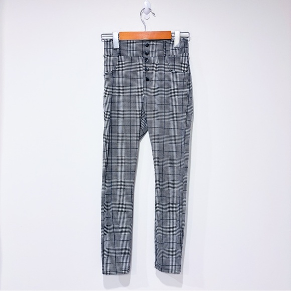 ARDENE Black & White houndstooth leggings - Picture 2 of 7